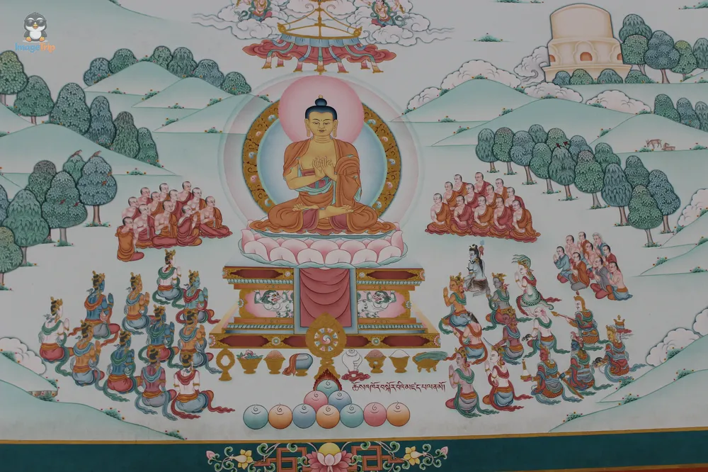 The Great Drigung Kagyu Lotus Stupan